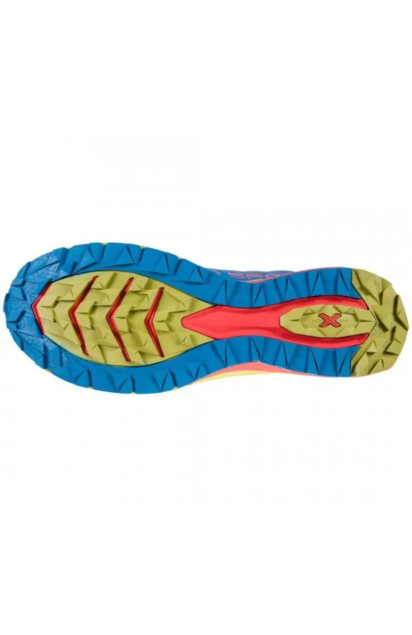 La Sportiva Jackal Mens Running Shoe, Neptune/Kiwi