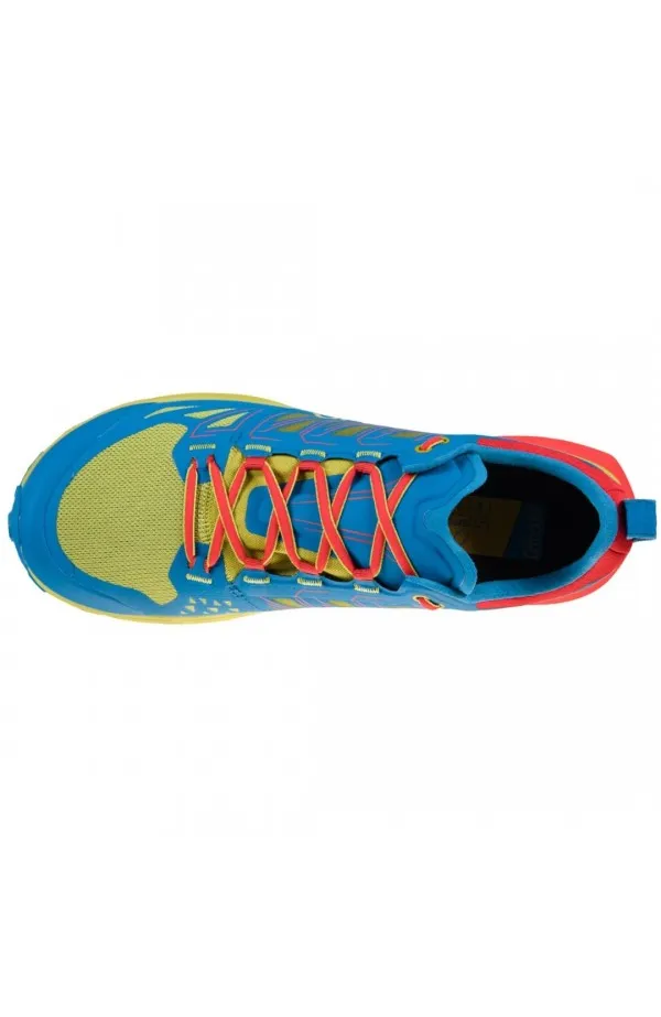 La Sportiva Jackal Mens Running Shoe, Neptune/Kiwi