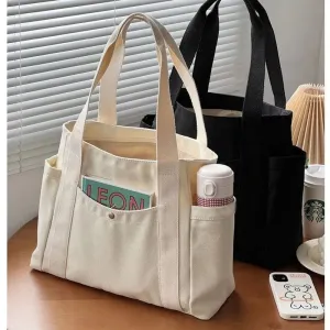 Large Capacity Canvas Tote Bag