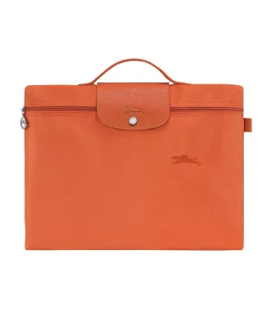 Le Pliage Green Briefcase S Carrot