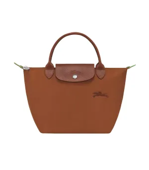 Le Pliage Green Top Handle Bag S Cognac