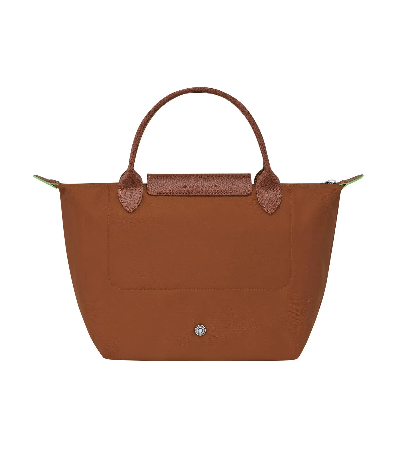 Le Pliage Green Top Handle Bag S Cognac