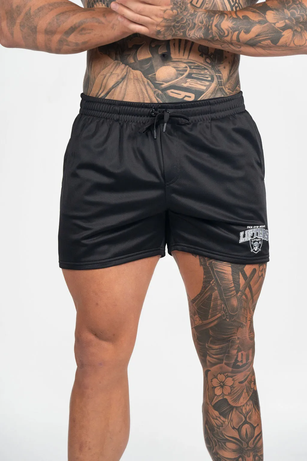 LIFTERS | Relentless 2.0 | Men's Gym Shorts | Black