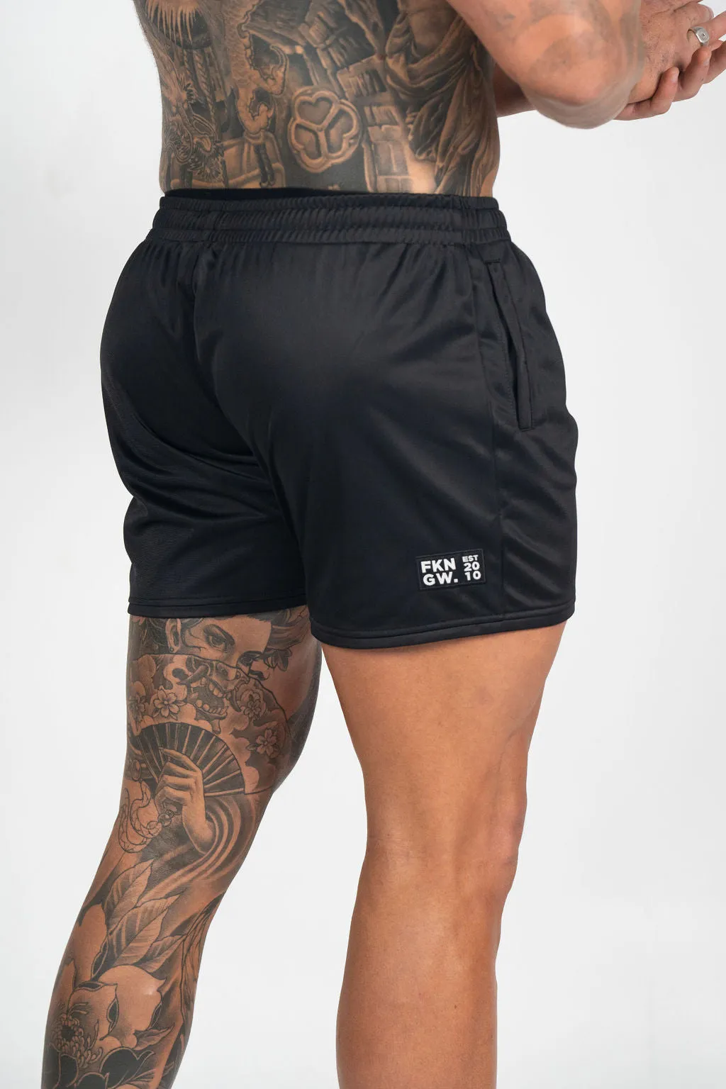 LIFTERS | Relentless 2.0 | Men's Gym Shorts | Black