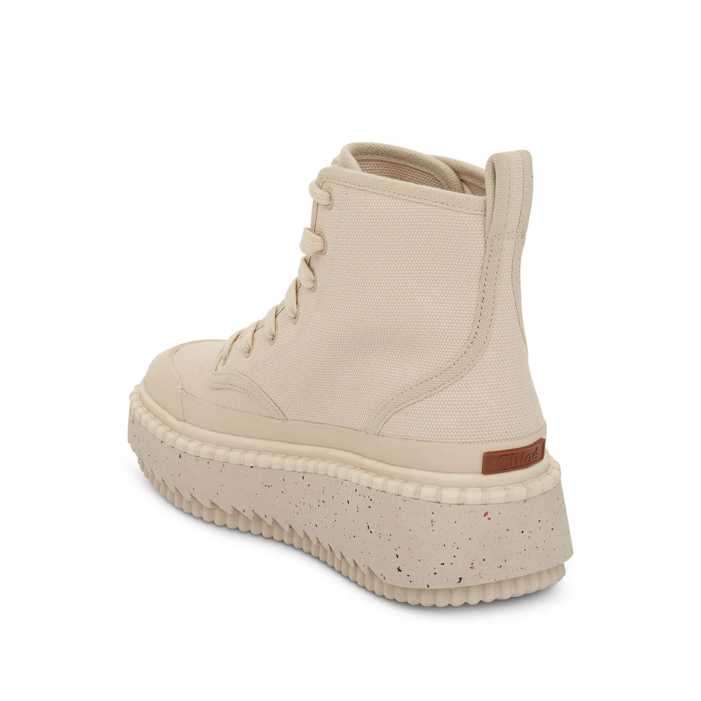 Lilli Desert Ankle Boot in Milk