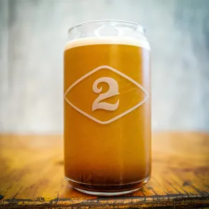 <2> Beer Can Glass