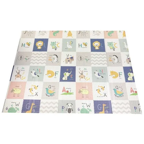 Lucky Baby Tell Me A Story™ Educative XPE Dual FOLDABLE Mats - Happy Family (10mm)