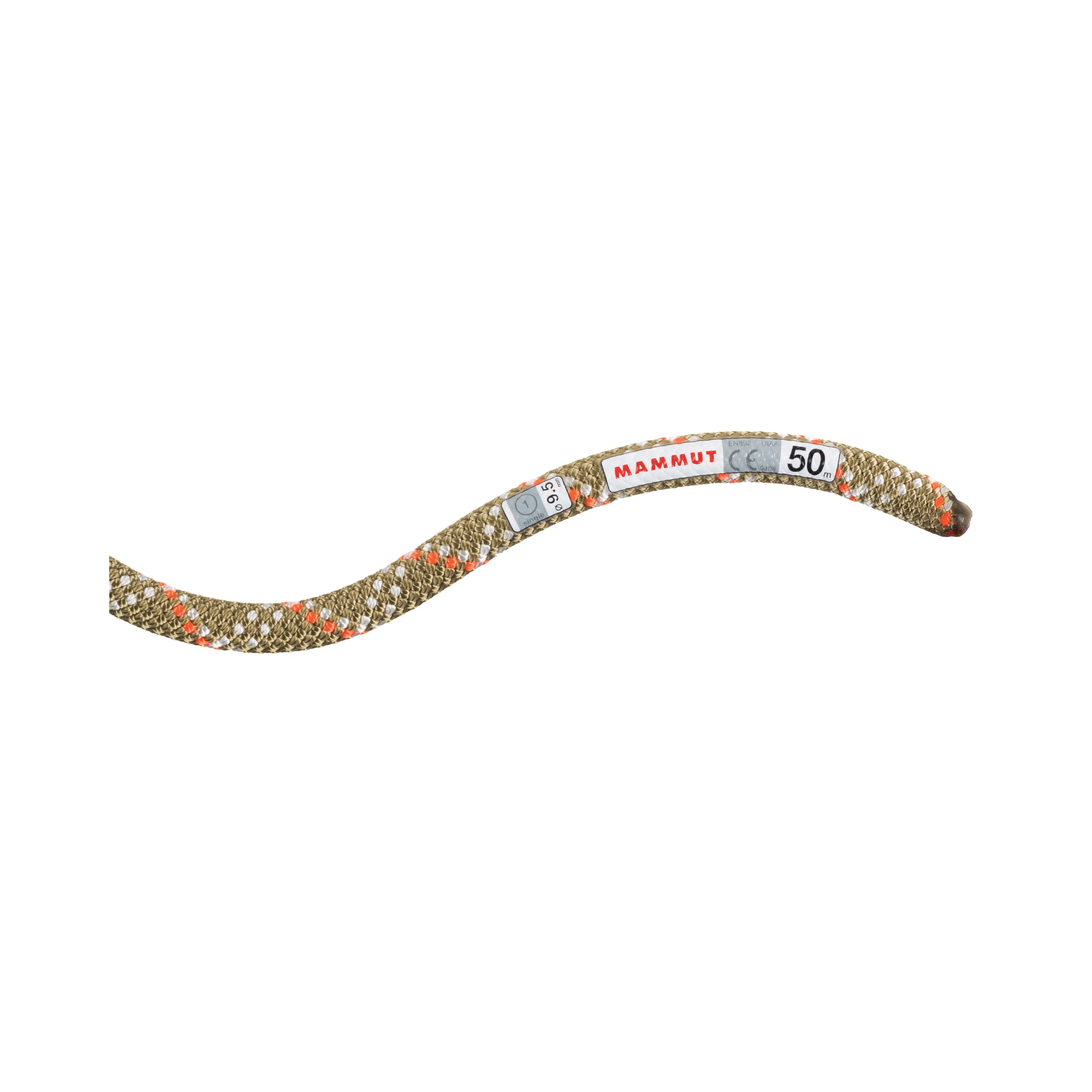 Mammut 9.5 Gym Classic Rope Boa/White | Buy Mammut 9.5 Gym Classic Rope Boa/White here | Outnorth