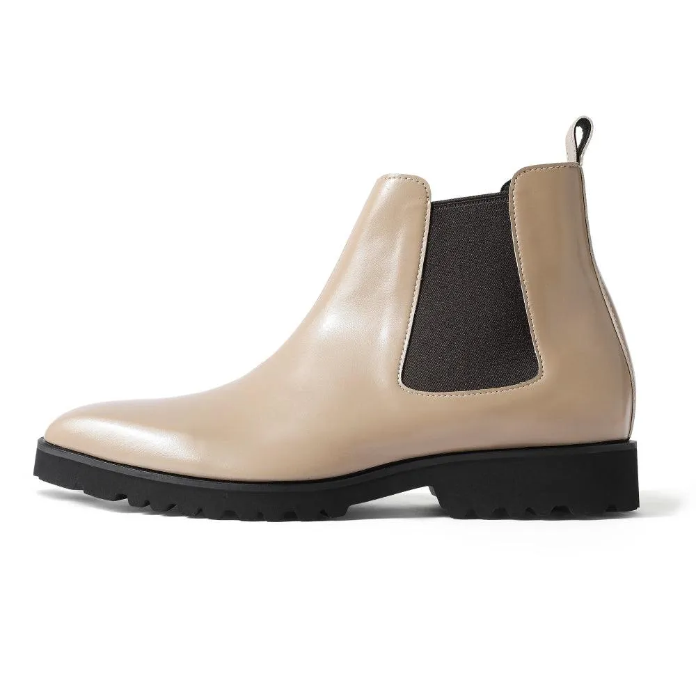 Marcos Featherlite - Beige Chelsea Boots