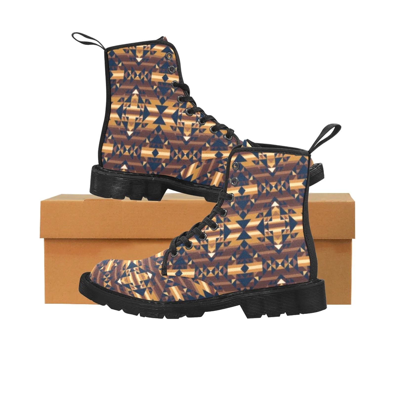 Marron Cloud Boots for Women (Black)