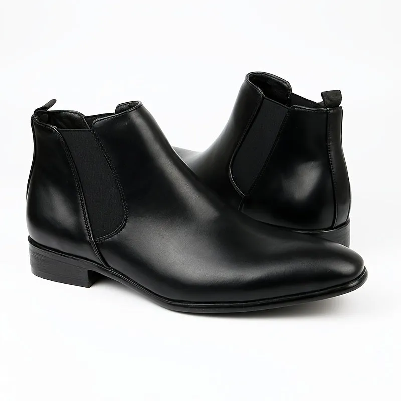 Men's Chelsea Boots Fashion Ankle Boots Dress Shoes For Party Office Wedding