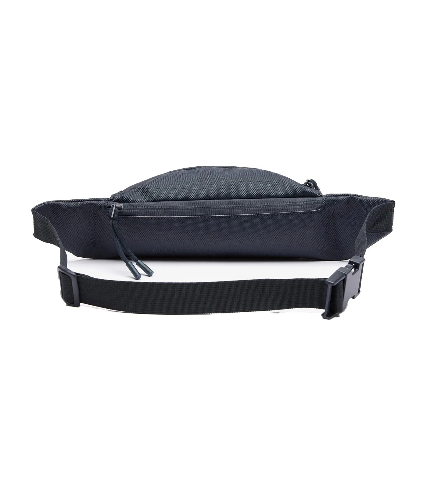 Men's Coated Canvas Zipped Waist Bag Eclipse