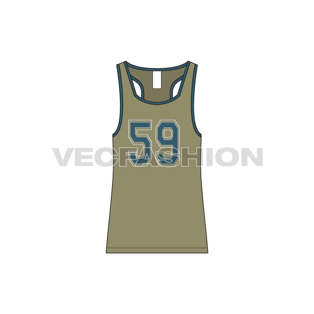 Mens Racerback Gym Tank