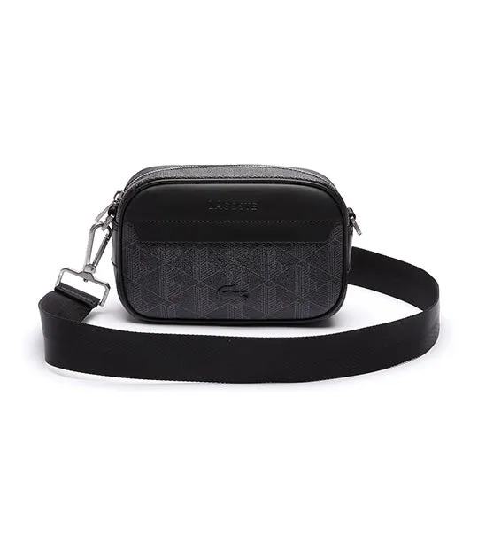 Men's The Blend Small Monogram Crossbody Bag Noir Gris