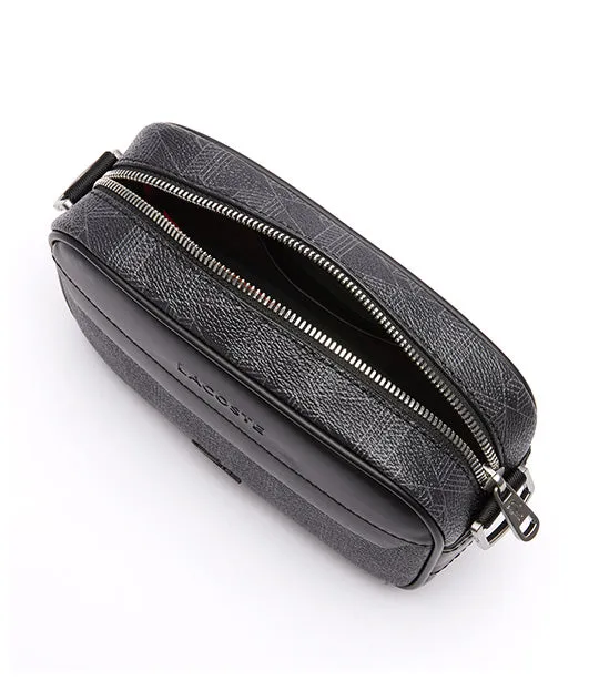 Men's The Blend Small Monogram Crossbody Bag Noir Gris