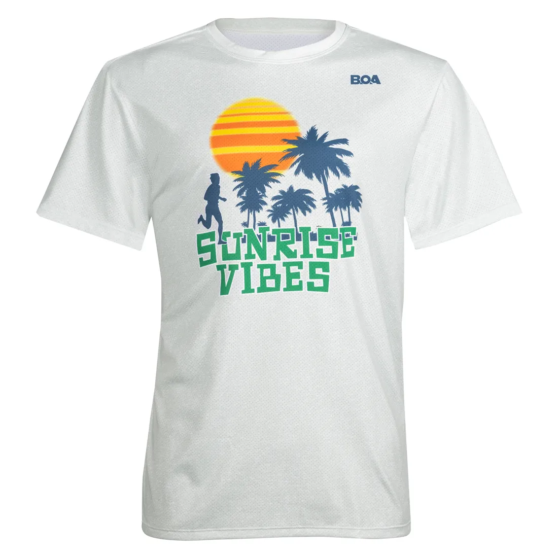 Men's Vapor Lite Mesa Regular Fit S/S Tee - Sunrise Vibes