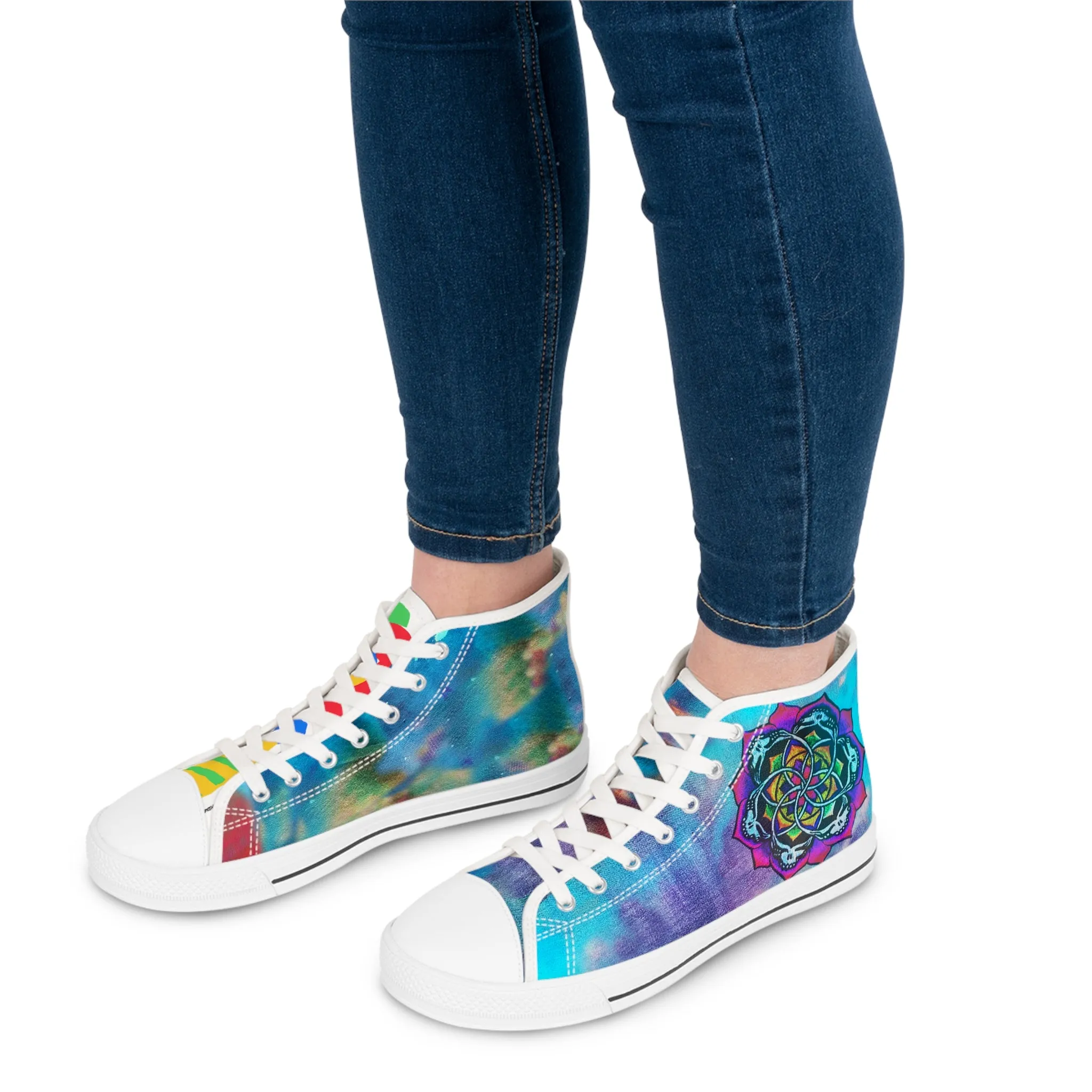 Micro-Doze Women's High Top Sneakers