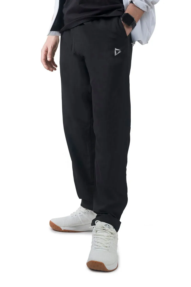 MICRO STRETCH WHITE/BLACK TRACK SUIT (MEN’S)