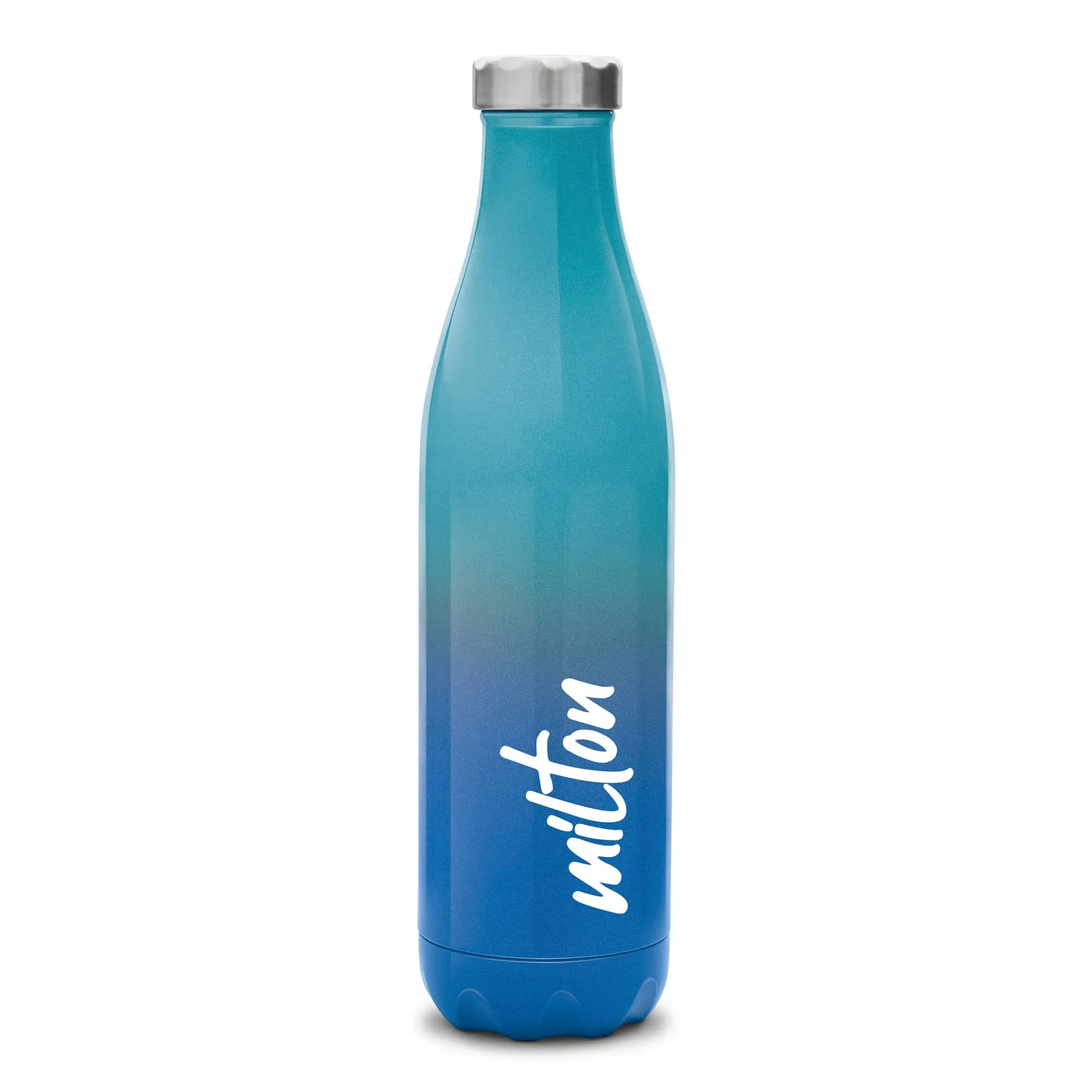 Milton Prudent 800 Thermosteel 24 Hours Hot and Cold Water Bottle, 820 ml, Blue | Leak Proof | Easy to Carry | Office Bottle | Hiking | Trekking | Travel Bottle | Gym | Home | Kitchen Bottle