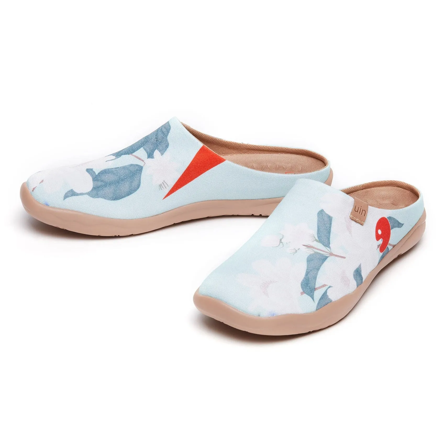 Minty Peony Malaga Slipper Women