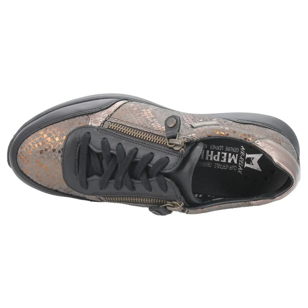 Monia Full Grain Leather Women's Trainers