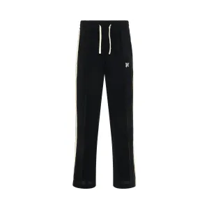 Monogram Piquet Track Pants in Black