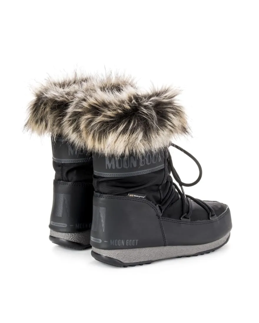 Moon Boot - Monaco Low in Black