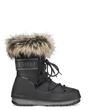 Moon Boot - Monaco Low in Black