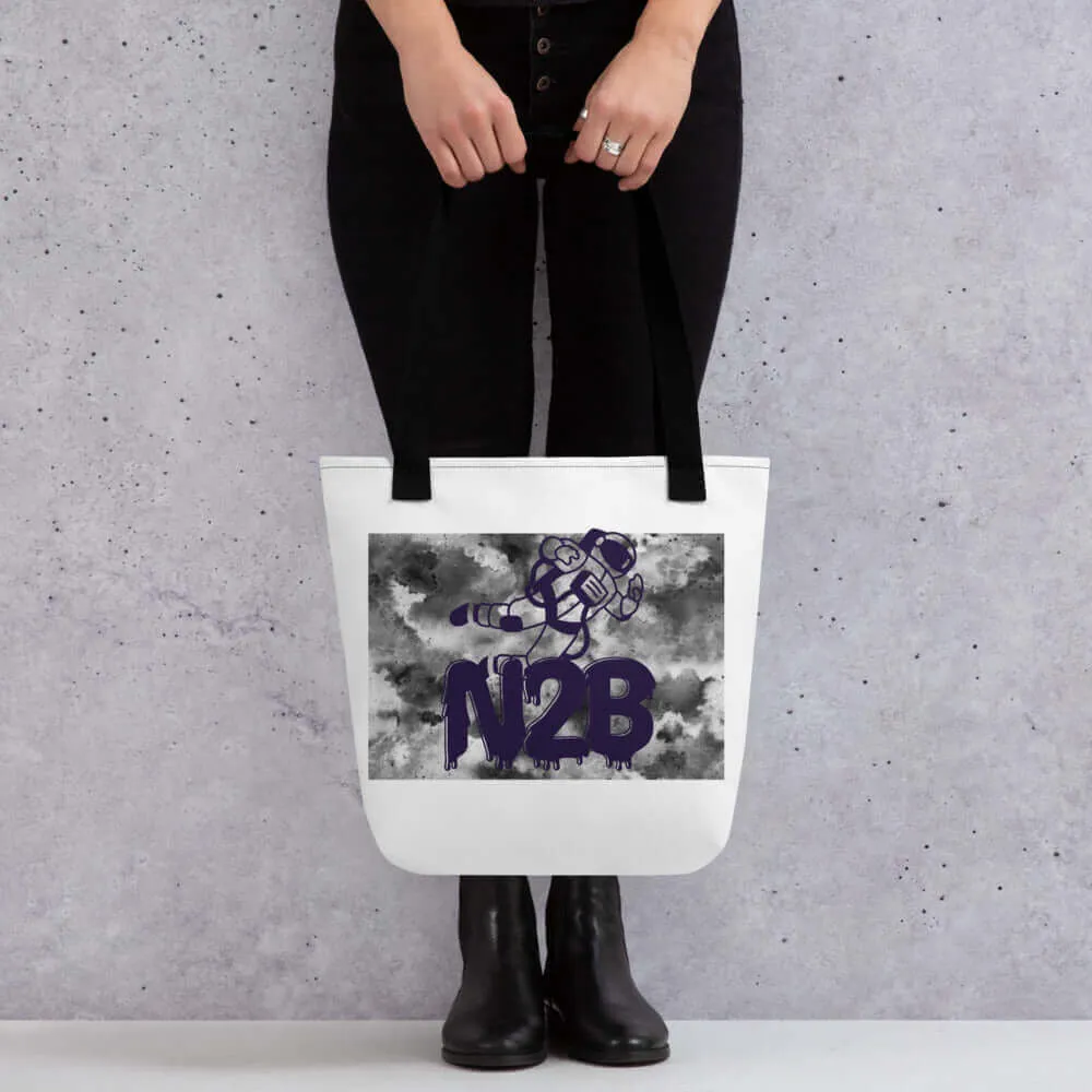 N2B Spaceman Tote Bag - Stylish & Durable Travel Companion