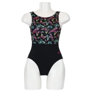 Neon Butterfly Leotard Child