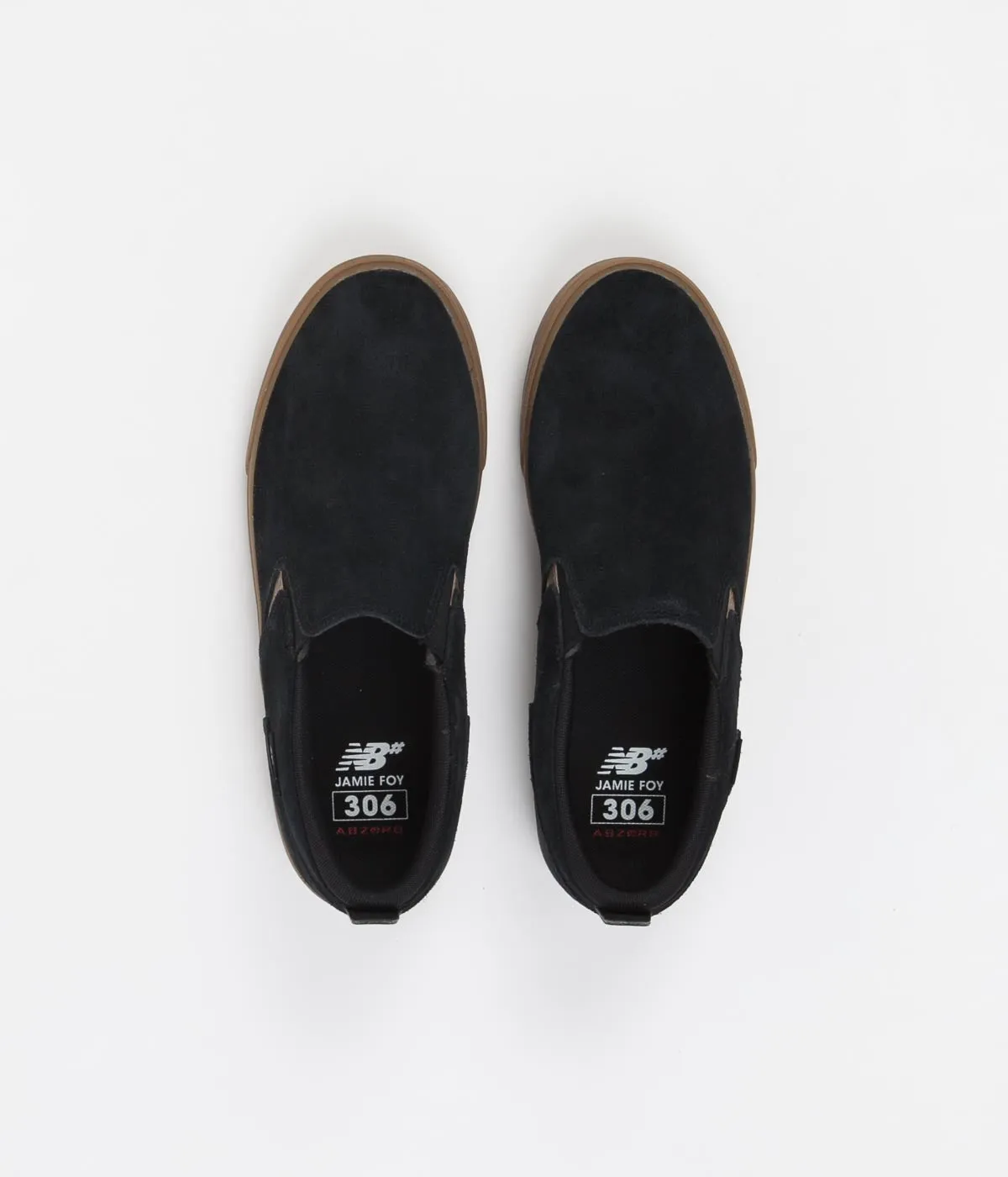 New Balance Numeric 306 Jamie Foy Slip On Shoes - Black