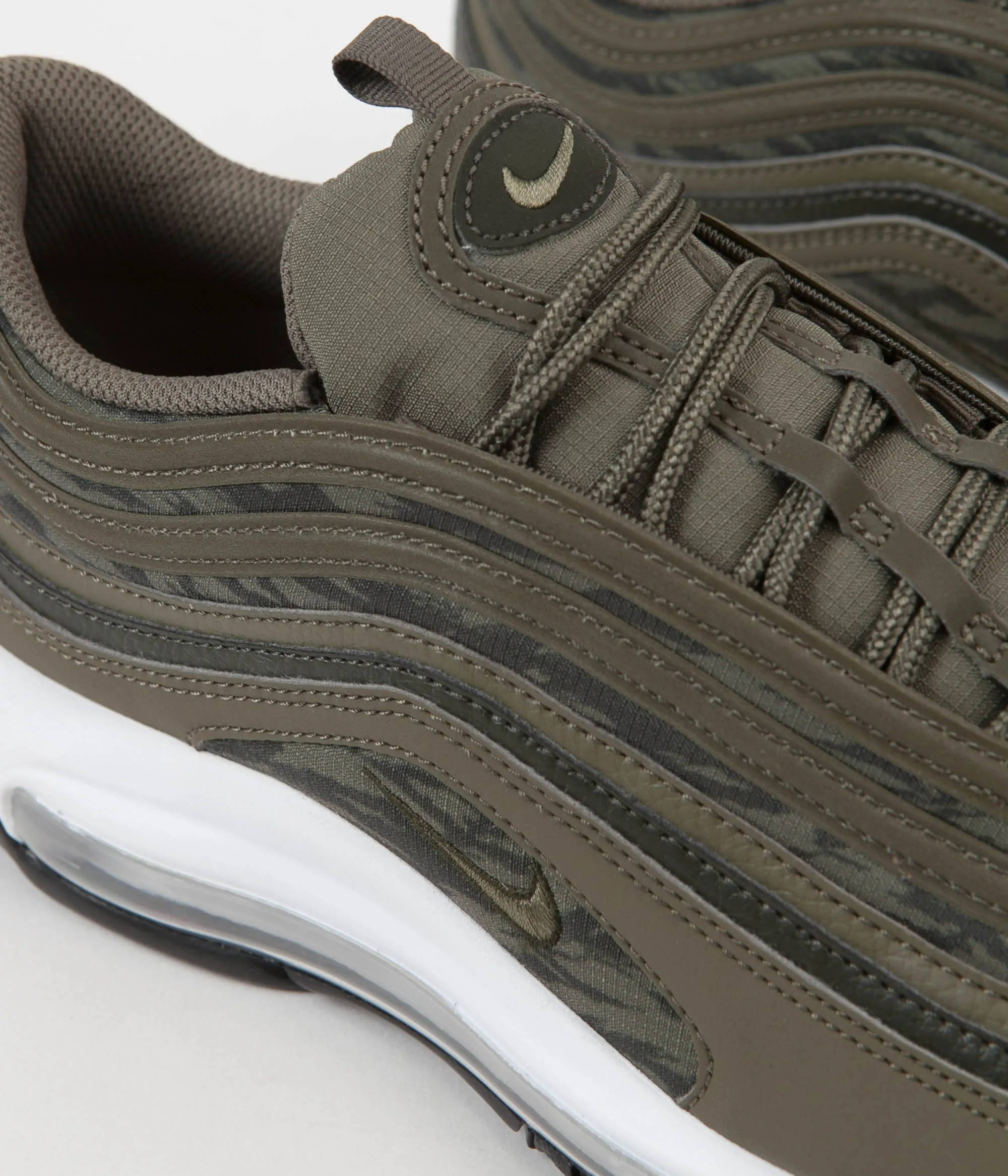 Nike Air Max 97 AOP Shoes - Medium Olive / Medium Olive - Sequoia - Black