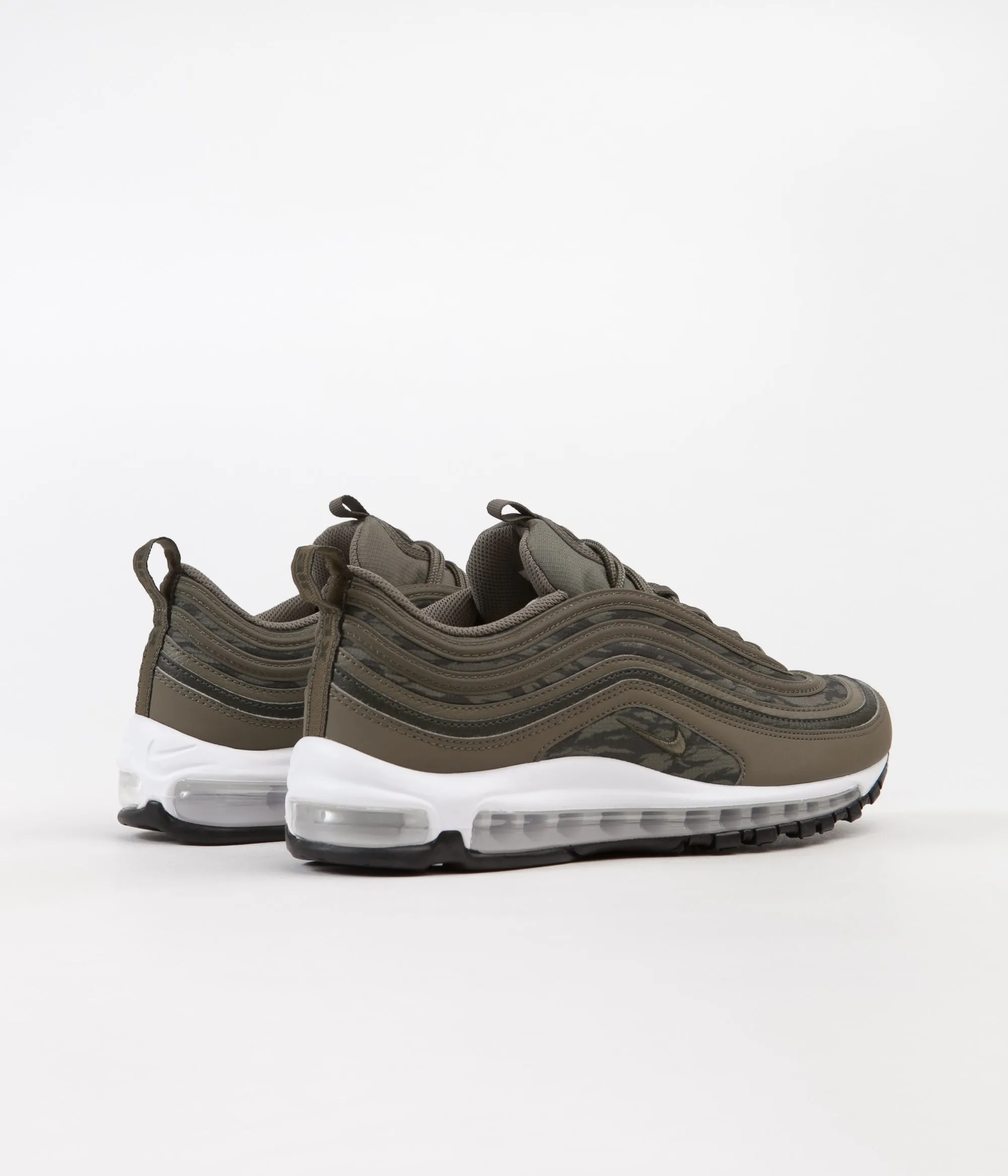 Nike Air Max 97 AOP Shoes - Medium Olive / Medium Olive - Sequoia - Black