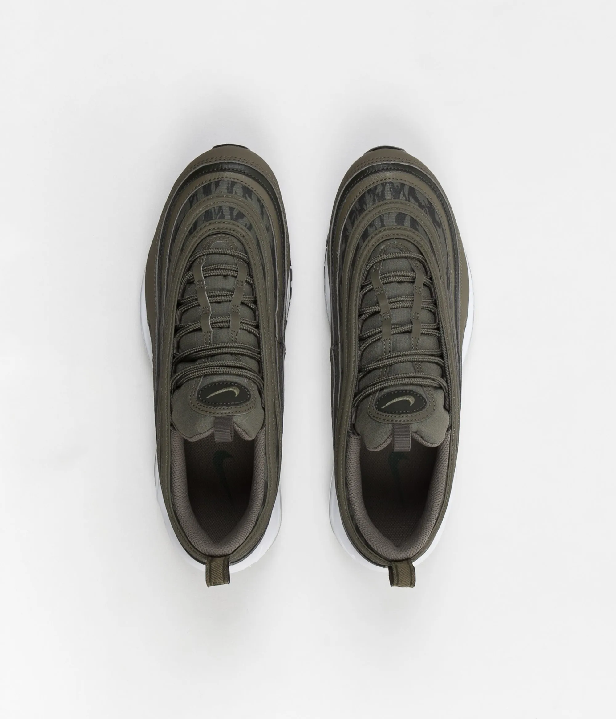 Nike Air Max 97 AOP Shoes - Medium Olive / Medium Olive - Sequoia - Black