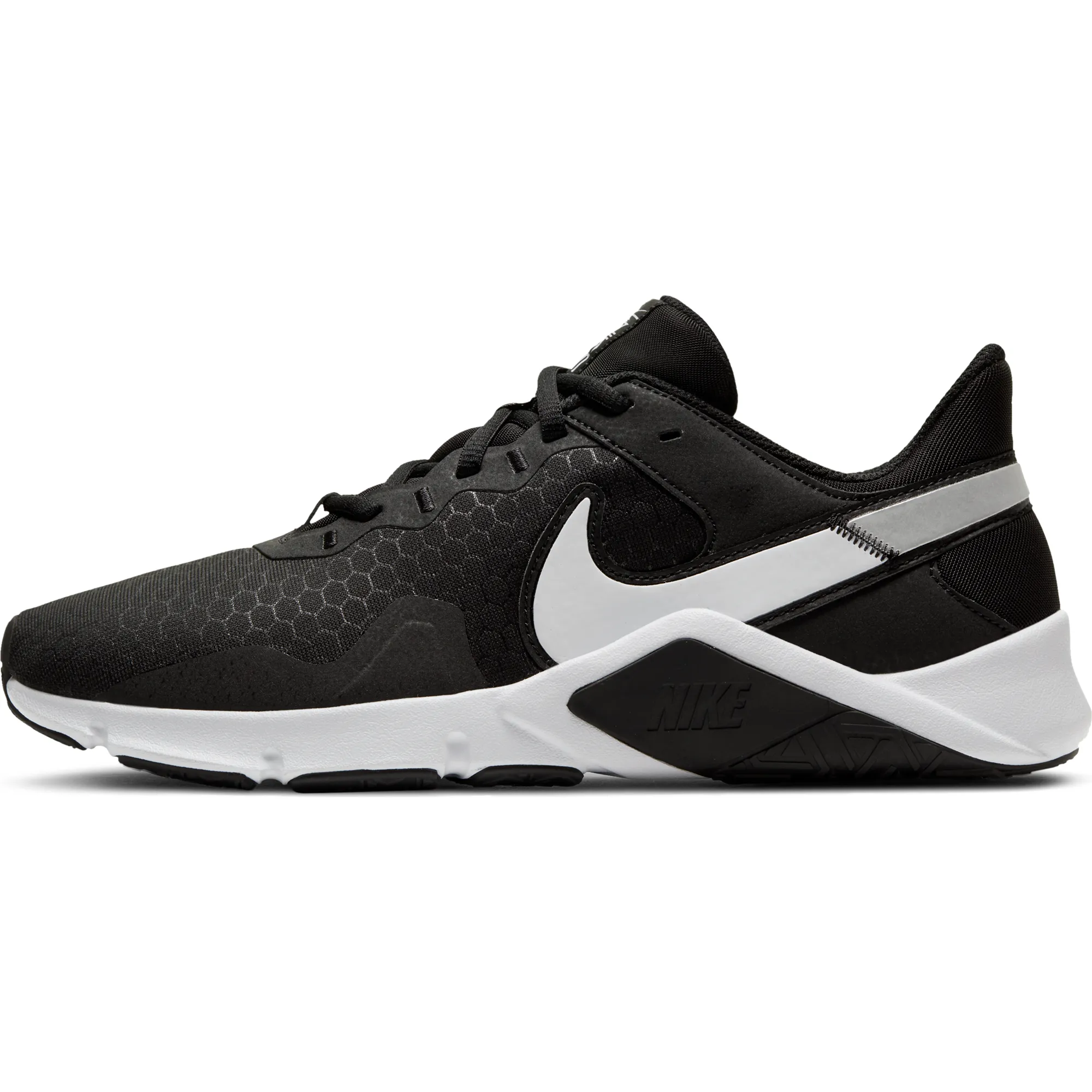 Nike Men's Legend Essential 2 Shoes - Black / White