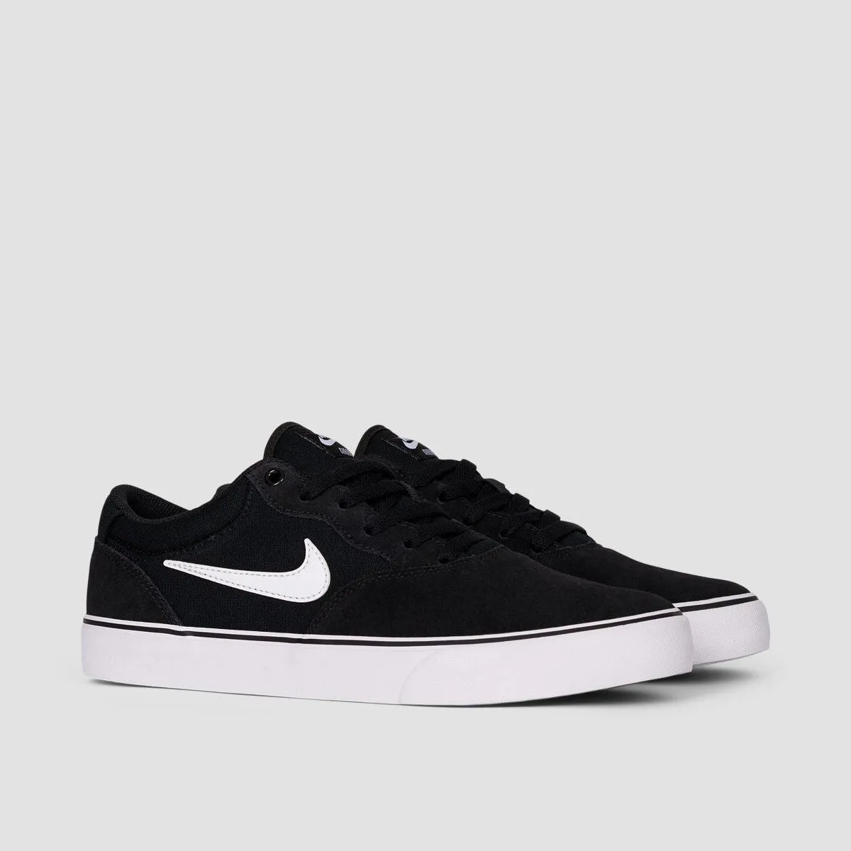 Nike SB Chron 2 Shoes - Black/White/Black