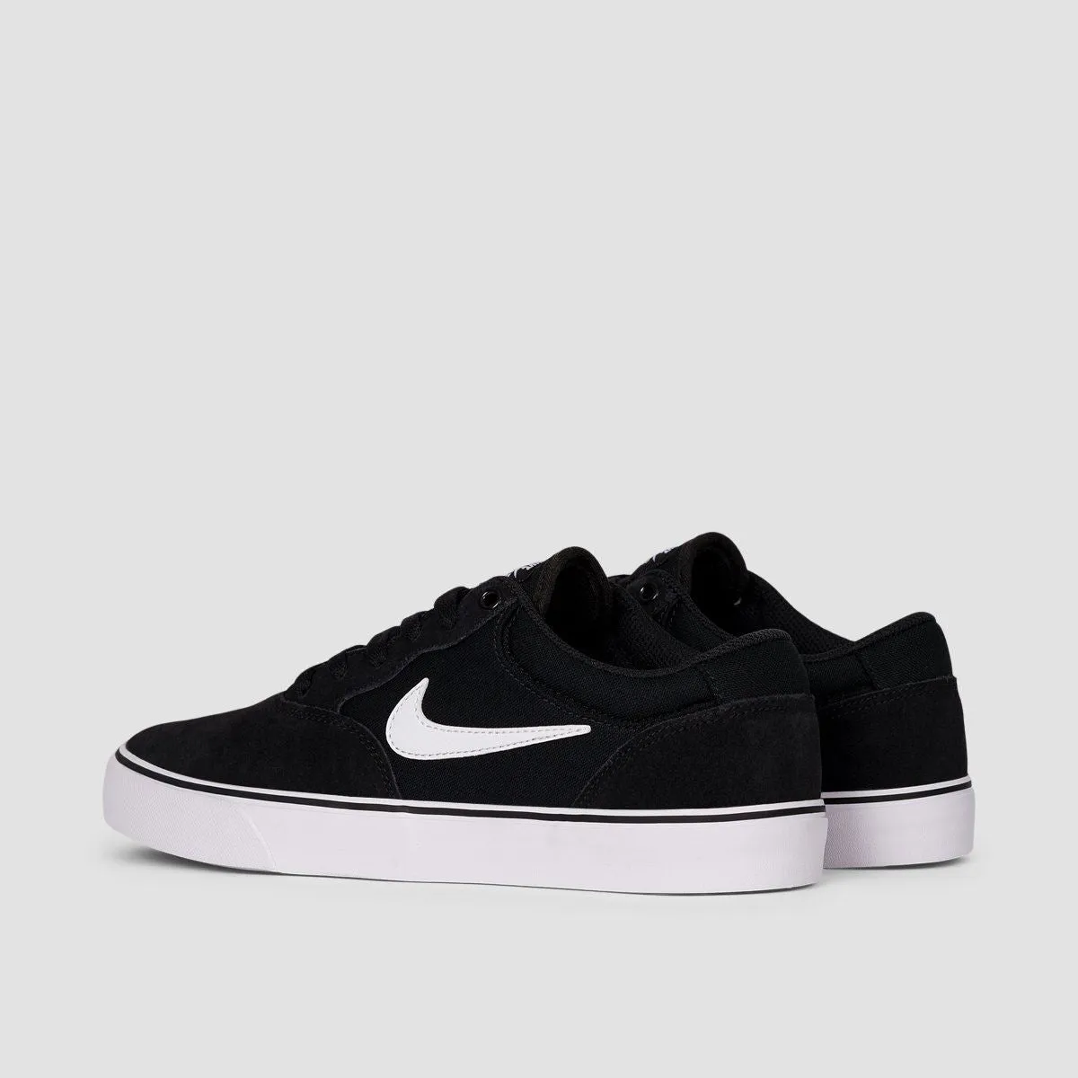 Nike SB Chron 2 Shoes - Black/White/Black