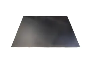 NWR Sportfloor Premium Black Rubber Mat - 4' x 6' x 3/8" (48" x 78" x 3/8")