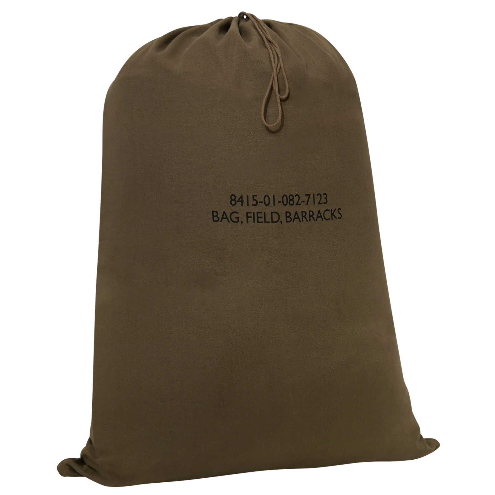 Olive Drab - Military GI Style Standard Barracks Laundry Bag - Canvas