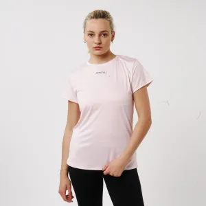 Omnitau Women's Inspire Performance Crew Neck Short Sleeve T-Shirt - Coral Pink