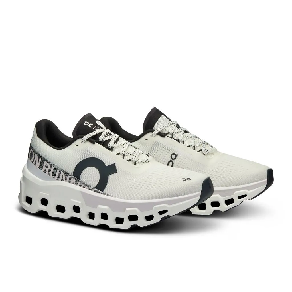 On Men's Cloudmonster 2 Running Shoes (Undyed) White / Frost