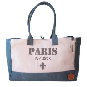 Paris Canvas Tote