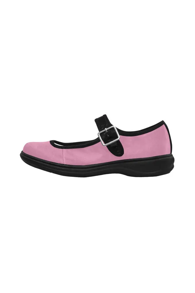 Pink Mila Satin Women's Mary Jane Shoes