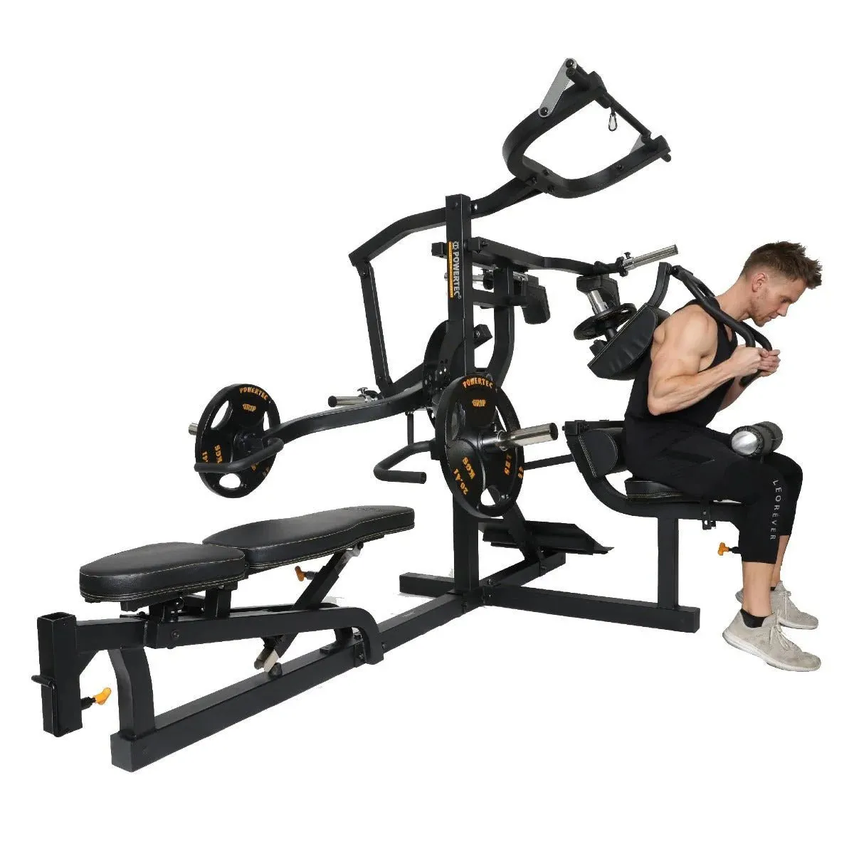 Powertec Workbench Multisystem® WB-MS20-YY – LeverGym Home Gym System