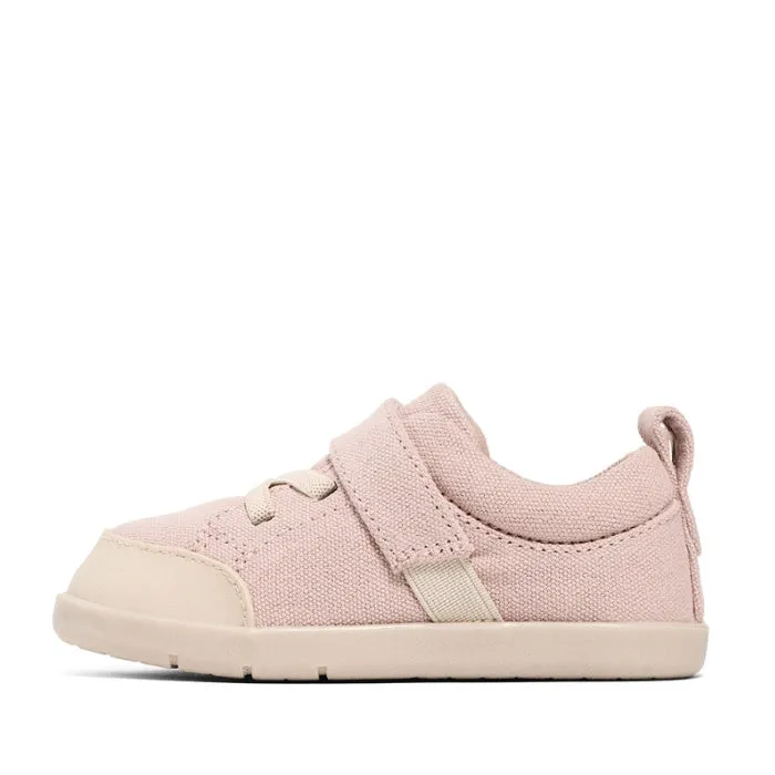 Pretty Braver Boston CANVAS Trainer First Walker Blush Pink