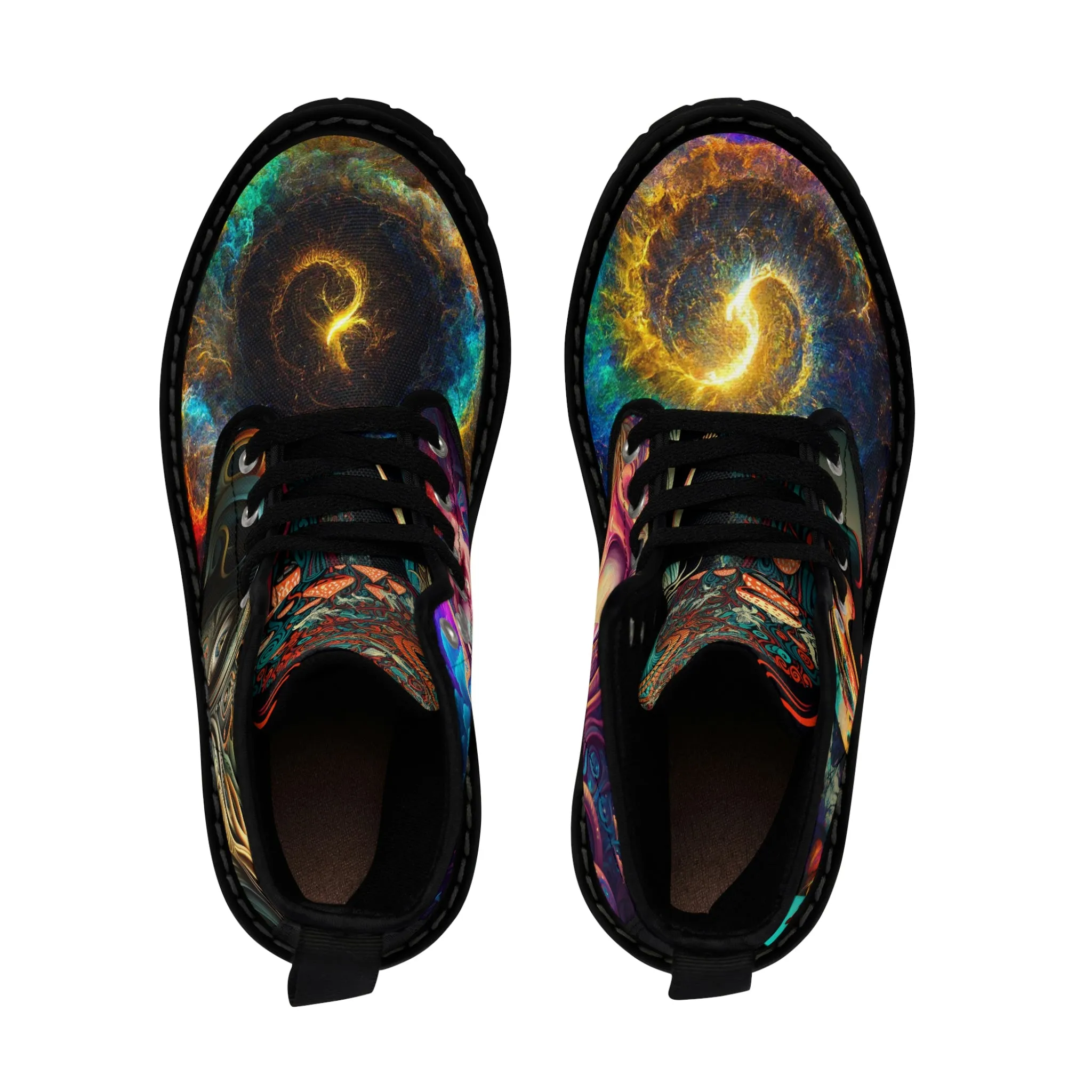 Psychedelic LOVE boots