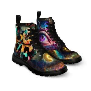 Psychedelic LOVE boots