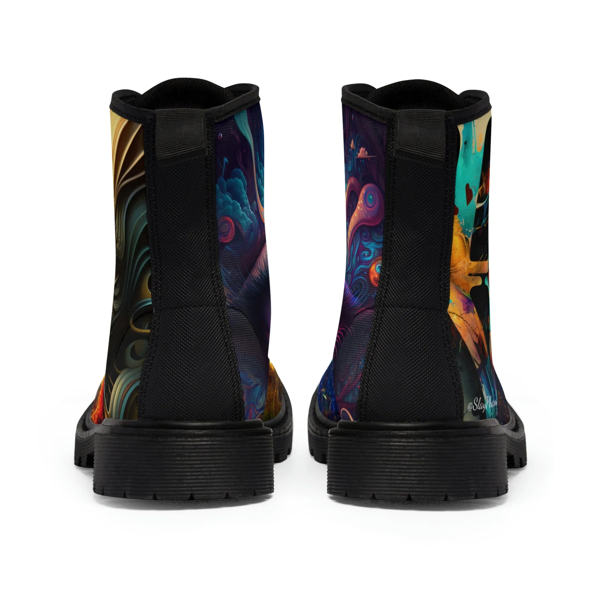 Psychedelic LOVE boots