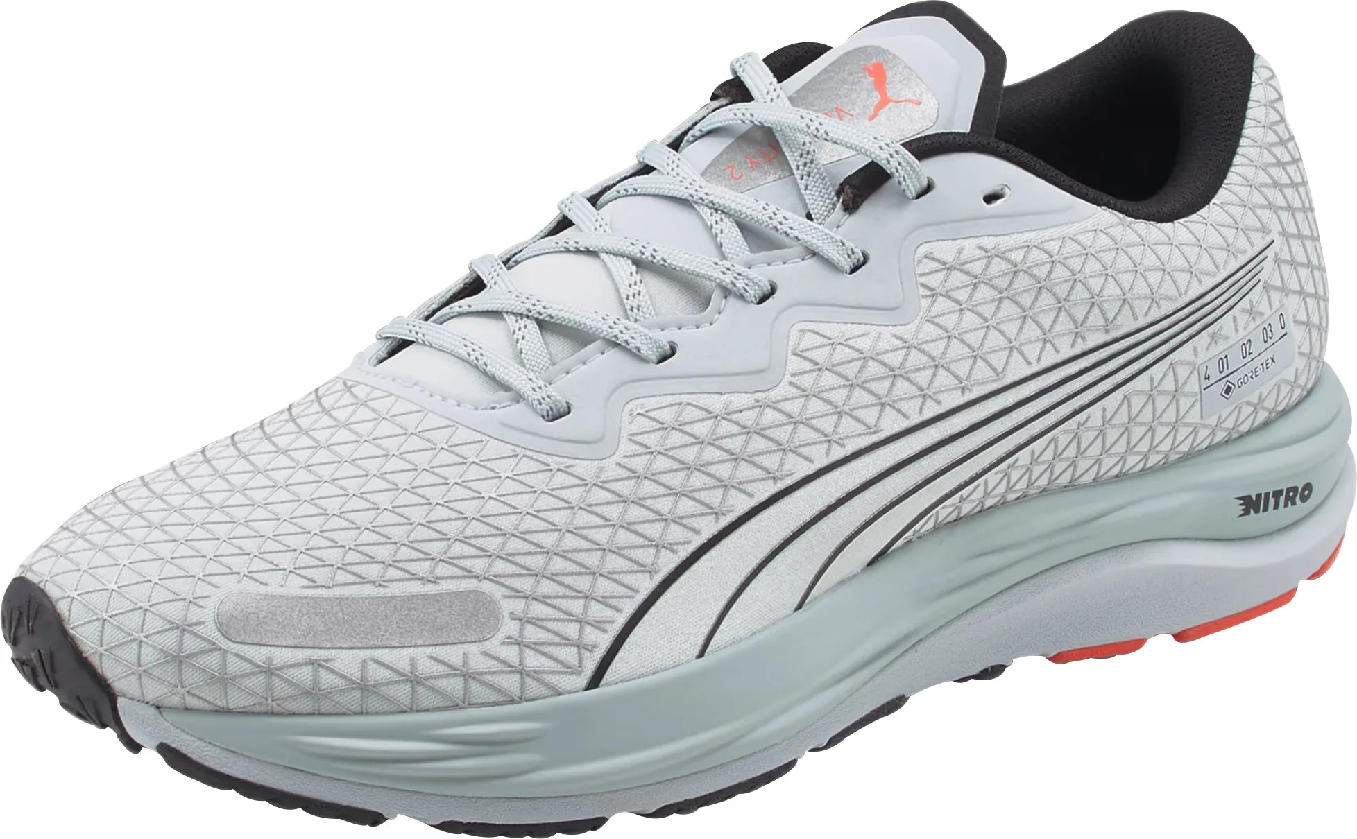 Puma Velocity Nitro 2 GORE-TEX Mens Running Shoes - Grey