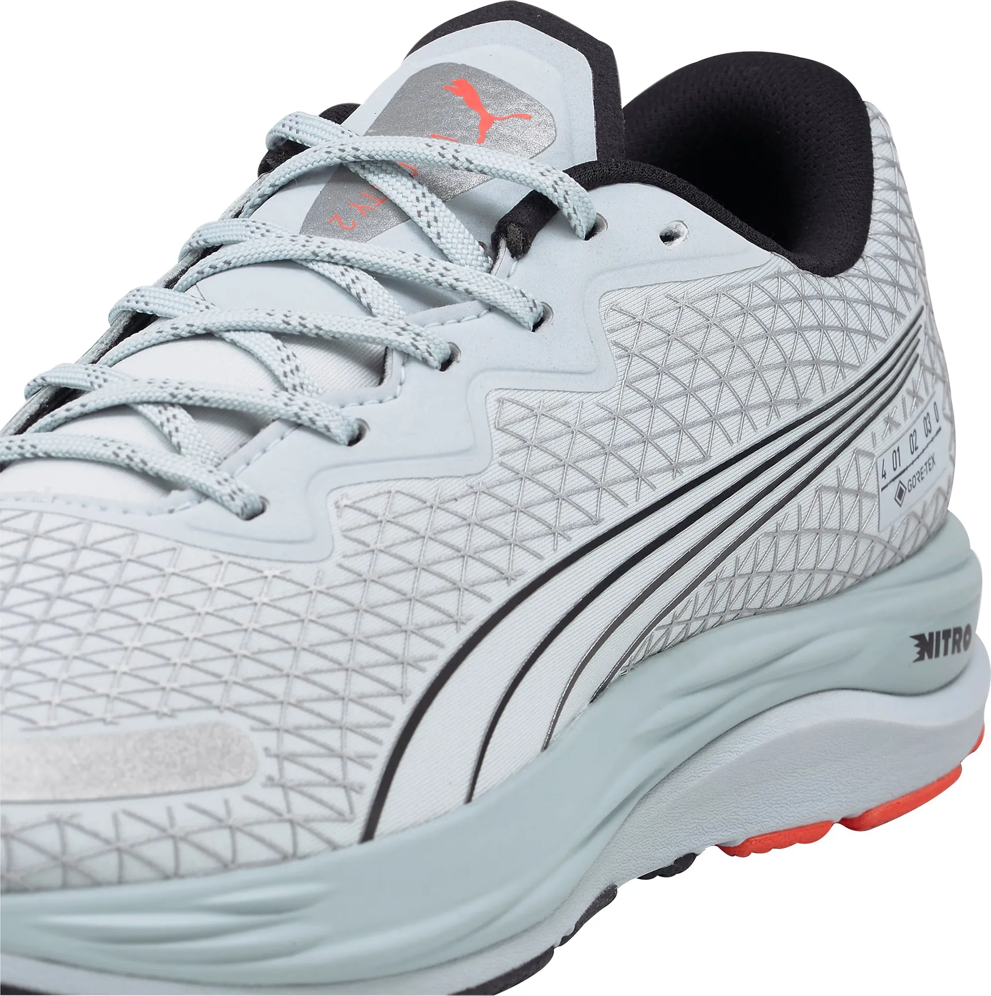 Puma Velocity Nitro 2 GORE-TEX Mens Running Shoes - Grey